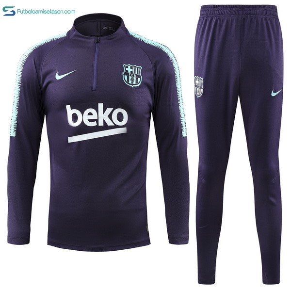 Chandal Barcelona 2018/19 Azul Purpura